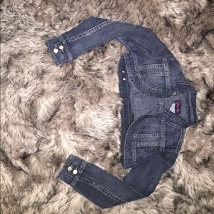 Crop jean Jacket